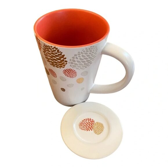 David’s Tea Retired Golden Pinecone Perfect Mug 12oz - Picture 13 of 13